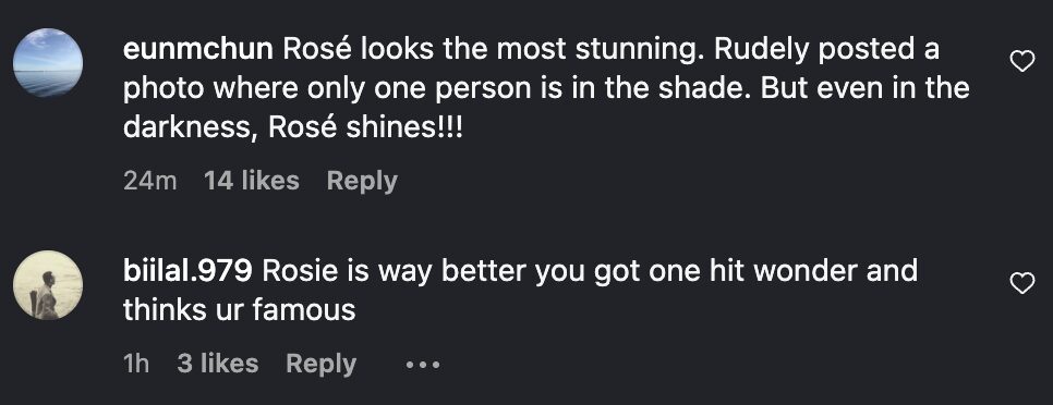 Fans compare Charlie XCX and Rosé’s popularity